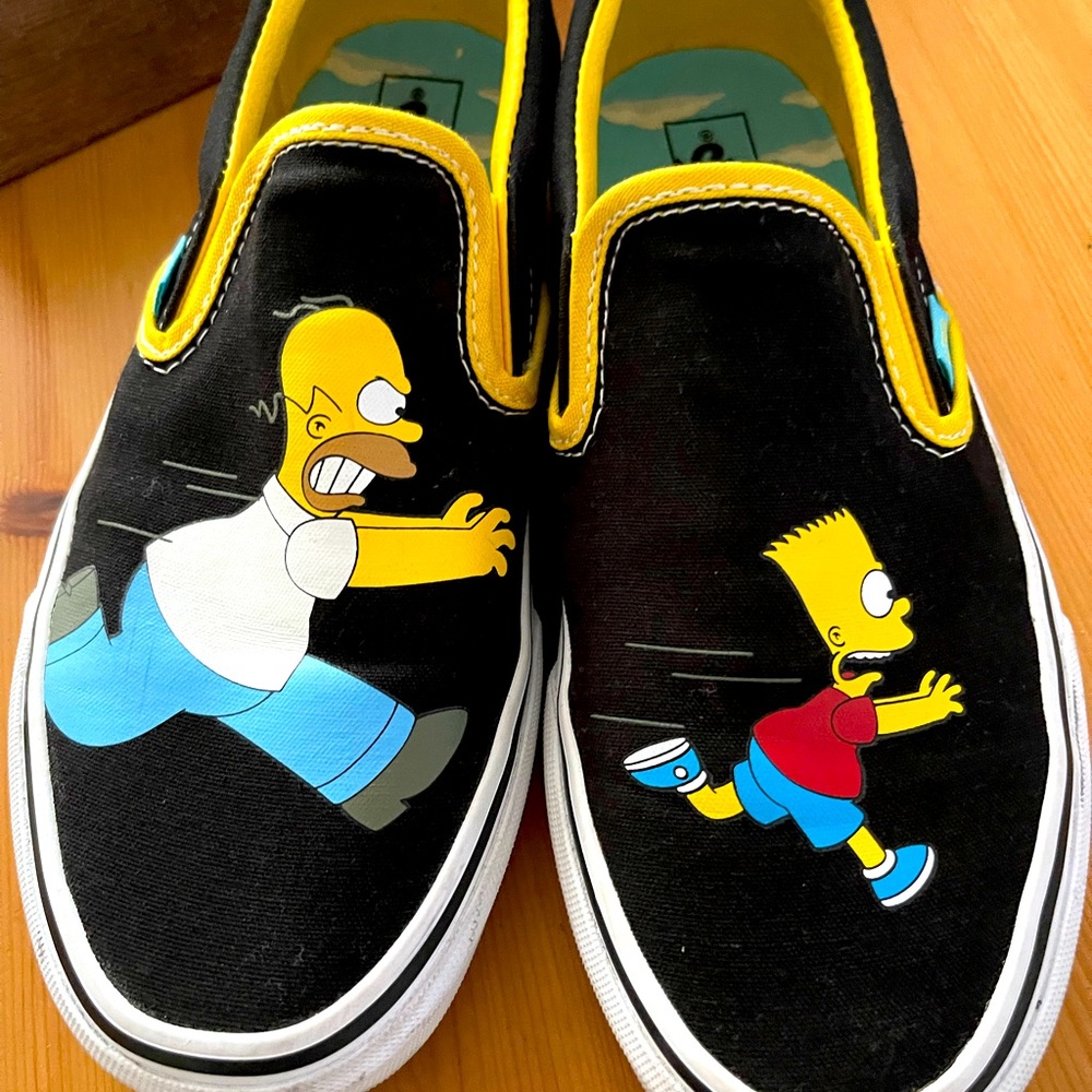 VANS RARE LIMITED EDITION The Simpsons Vans